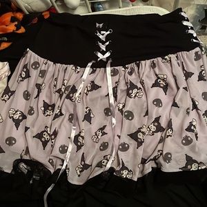 Kuromi Skirt (Hot Topic)